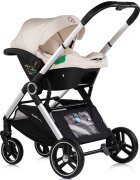 CHIPOLINO Carucior 3 in 1 pentru copii Euphoria Cashmere cu suspensii sezut reversibil accesorii greutate suportata 22 kg