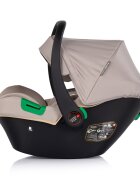 CHIPOLINO Carucior 3 in 1 pentru copii Euphoria Latte cu suspensii sezut reversibil accesorii greutate suportata 22 kg