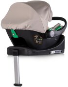 CHIPOLINO Carucior 3 in 1 pentru copii Euphoria Latte cu suspensii sezut reversibil accesorii greutate suportata 22 kg