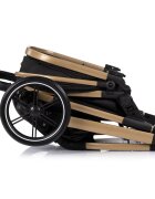 CHIPOLINO Carucior 3 in 1 pentru copii Pearl Noir transformabil reversibil roti cu suspensii geanta pentru infasat greutate admisa 22 kg