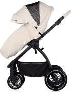 CHIPOLINO Carucior 3 in 1 pentru copii Prestige Cashmere reversibil cadru din aluminiu roti cu suspensii greutate admisa 22 kg