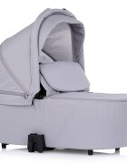 CHIPOLINO Carucior 3 in 1 pentru copii Prestige Platinum reversibil cadru din aluminiu roti cu suspensii greutate admisa 22 kg