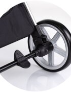 CHIPOLINO Carucior 3 in 1 pentru copii Vista Basil transformabil cadru din aluminiu sezut reversibil maner reglabil suspensii husa de picioare geanta greutate suportata 22 kg