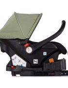 CHIPOLINO Carucior 3 in 1 pentru copii Vista Basil transformabil cadru din aluminiu sezut reversibil maner reglabil suspensii husa de picioare geanta greutate suportata 22 kg