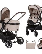 CHIPOLINO Carucior Aura 3 in 1 Macadamia i-Size