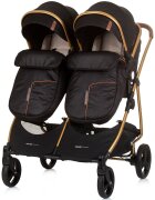 CHIPOLINO Carucior gemeni Duo Smart 2 in 1 obsidian gold