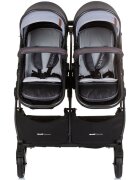 CHIPOLINO Carucior gemeni Duo Smart 2 in 1 silver grey
