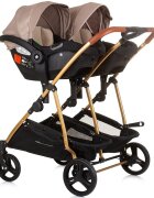 CHIPOLINO Carucior gemeni Duo Smart 3 in 1 golden beige