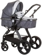 CHIPOLINO Carucior Havana 2 in 1 silver grey
