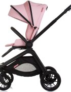 CHIPOLINO Carucior Magnum 3 in 1 pink marshmallow cu suspensii cadru din aluminiu rucsac husa picioare greutate admisa 22 kg