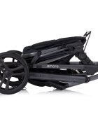 CHIPOLINO Carucior pentru copii Amore Blackberry 2 in 1 cu sezut reversibil maner reglabil suspensii husa de picioare gentuta suport pahar greutate admisa 22 kg
