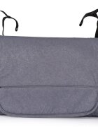 CHIPOLINO Carucior pentru copii Amore Cloud Grey 2 in 1 cu sezut reversibil maner reglabil suspensii husa de picioare gentuta suport pahar greutate admisa 22 kg