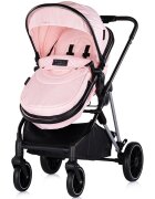 CHIPOLINO Carucior pentru copii Aura 2 in 1 marshmallow cu suspensii spatar reglabil sezut reversibil accesorii incluse greutate maxim admisa 22 kg