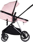 CHIPOLINO Carucior pentru copii Aura 2 in 1 marshmallow cu suspensii spatar reglabil sezut reversibil accesorii incluse greutate maxim admisa 22 kg
