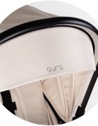 CHIPOLINO Carucior pentru copii Aura 3 in 1 biscotta tranformabil spatar reglabil Suspensii Maner reglabil accesorii incluse