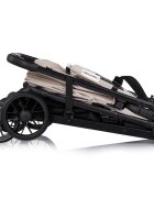 CHIPOLINO Carucior pentru copii Blossom Latte spatar reglabil bara de protectie greutate admisa 22 kg