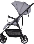CHIPOLINO Carucior pentru copii Blossom Platinum spatar reglabil bara de protectie greutate admisa 22 kg