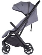 CHIPOLINO Carucior pentru copii Diamond cloud grey Cadru aluminiu Spatar reglabil suport picioare reglabil Suspensii greutate suportata 22 kg