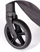 CHIPOLINO Carucior pentru copii Diamond cloud grey Cadru aluminiu Spatar reglabil suport picioare reglabil Suspensii greutate suportata 22 kg