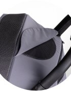CHIPOLINO Carucior pentru copii Diamond cloud grey Cadru aluminiu Spatar reglabil suport picioare reglabil Suspensii greutate suportata 22 kg