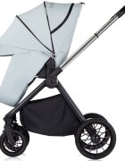 CHIPOLINO Carucior pentru copii Encanto 3 in 1 basil cu spatar reglabil suspensii bara detasabila suport piciare ajustabil maner reglabil si accesorii
