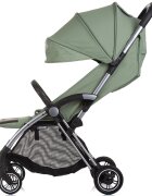CHIPOLINO Carucior pentru copii Illusion basil Pliere automata Spatar reglabil bara de protectie detasabila Suport picioare reglabil greutate suportata 22 kg