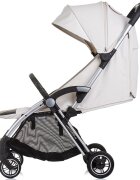CHIPOLINO Carucior pentru copii Illusion biscotta Pliere automata Spatar reglabil bara de protectie detasabila Suport picioare reglabil greutate suportata 22 kg