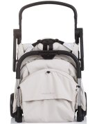 CHIPOLINO Carucior pentru copii Illusion biscotta Pliere automata Spatar reglabil bara de protectie detasabila Suport picioare reglabil greutate suportata 22 kg