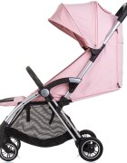 CHIPOLINO Carucior pentru copii Illusion pink marshmallow Pliere automata Spatar reglabil bara de protectie detasabila Suport picioare reglabil greutate suportata 22 kg
