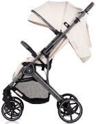 CHIPOLINO Carucior pentru copii Omnia Cashmere cu maner reversibil suport reglabil pentru picioare roti cu suspensii