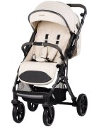CHIPOLINO Carucior pentru copii Omnia Cashmere cu maner reversibil suport reglabil pentru picioare roti cu suspensii