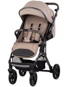 CHIPOLINO Carucior pentru copii Omnia Latte cu maner reversibil suport reglabil pentru picioare roti cu suspensii