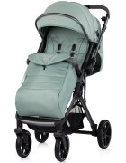 CHIPOLINO Carucior pentru copii Omnia Matcha cu maner reversibil suport reglabil pentru picioare roti cu suspensii