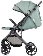 CHIPOLINO Carucior pentru copii Omnia Matcha cu maner reversibil suport reglabil pentru picioare roti cu suspensii