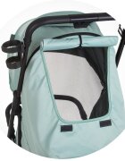 CHIPOLINO Carucior pentru copii Pixie basil cu spatar reglabil suspensii sistem tip troller suport reglabil pentru piciore