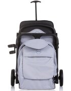 CHIPOLINO Carucior pentru copii Pixie cloud grey cu spatar reglabil suspensii sistem tip troller suport reglabil pentru picioare