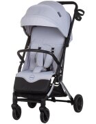 CHIPOLINO Carucior pentru copii Pixie cloud grey cu spatar reglabil suspensii sistem tip troller suport reglabil pentru picioare