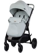 CHIPOLINO Carucior pentru copii Ultera Matcha cu husa pentru picioare bara detasabila roti cu suspensii greutate admisa 22 kg