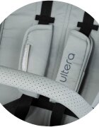 CHIPOLINO Carucior pentru copii Ultera Matcha cu husa pentru picioare bara detasabila roti cu suspensii greutate admisa 22 kg