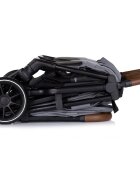 CHIPOLINO Carucior pentru gemeni Twinity Cloud cadru din aluminiu suspensii huse picioare suport pahar gentuta