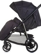 CHIPOLINO Carucior sport Insta blackberry cu husa de picioare suspensii cadru din aluminiu bara de protectie detasabila greutate admisa 22 kg