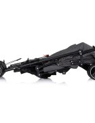 CHIPOLINO Carucior sport pentru copii Milano Charcoal spatar reglabil pliere tip umbrela suport de picioare reglabil greutate admisa 22 kg