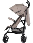 CHIPOLINO Carucior sport pentru copii Milano Latte spatar reglabil pliere tip umbrela suport de picioare reglabil greutate admisa 22 kg
