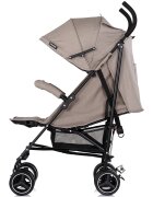 CHIPOLINO Carucior sport pentru copii Milano Latte spatar reglabil pliere tip umbrela suport de picioare reglabil greutate admisa 22 kg