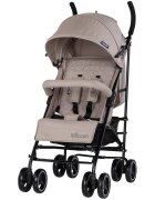 CHIPOLINO Carucior sport pentru copii Milano Latte spatar reglabil pliere tip umbrela suport de picioare reglabil greutate admisa 22 kg