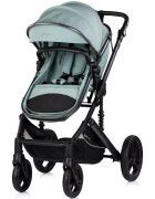 CHIPOLINO Carucior transformabil 2 in 1 pentru copii Amore Matcha cu suspensii sezut reversibil accesorii greutate suportata 22 kg