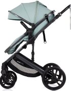 CHIPOLINO Carucior transformabil 2 in 1 pentru copii Amore Matcha cu suspensii sezut reversibil accesorii greutate suportata 22 kg