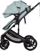 CHIPOLINO Carucior transformabil 2 in 1 pentru copii Amore Matcha cu suspensii sezut reversibil accesorii greutate suportata 22 kg