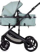 CHIPOLINO Carucior transformabil 2 in 1 pentru copii Amore Matcha cu suspensii sezut reversibil accesorii greutate suportata 22 kg