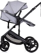 CHIPOLINO Carucior transformabil 2 in 1 pentru copii Amore Platinum cu suspensii sezut reversibil accesorii greutate suportata 22 kg